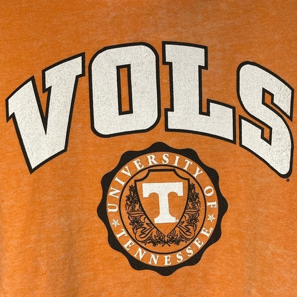 Royce Apparel Tennessee Orange Volunteers Vintaged Relaxed Fit Pullover Hoodie - Picture 5 of 10
